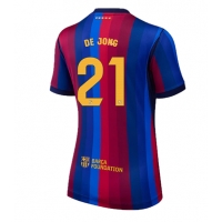Barcelona Frenkie de Jong #21 Hemmatröja Dam 2026-27 Kortärmad